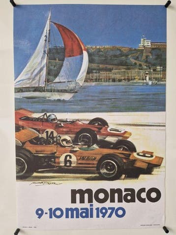 Michael Turner - Monaco 1970 - 28° Grand Prix Automobile -