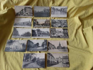 België, Frankrijk - Europa, Stad en Landschap - Ansichtkaart, Gelopen