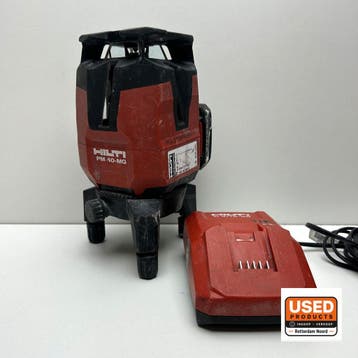 Hilti pm 40-MG multilijnlaser groen + 1 accu + lader, Verzenden, Gebruikt