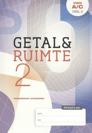 Getal amp Ruimte deel 2 vwo AC FLEX 9789001593872, Boeken, Verzenden, Zo goed als nieuw