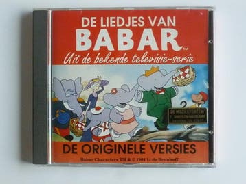 De Liedjes van Babar - De originele versies, Cd's en Dvd's, Ophalen of Verzenden, Zo goed als nieuw