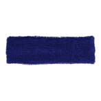 Haarband Sport 4cm - Badstof - Blauw, Nieuw