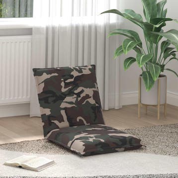 vidaXL Verstelbare vlo stoelen Leger Stof, Verzenden, Nieuw