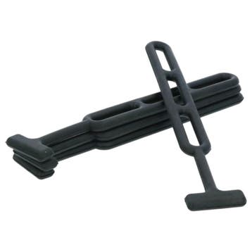 Carpoint Spanrubbers Aanhangernet 3-gaats + T-haak 27cm 4, Verzenden, Nieuw