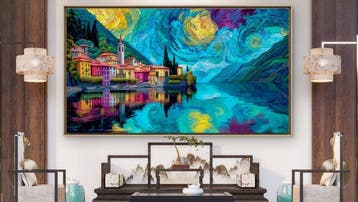 Mrs Art Prime - The Magical Morning in Alpes in Van Gogh