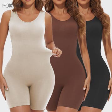 Naadloze Body Shaper Bodysuit met Brede Bandjes - Volledige, Verzenden, Nieuw