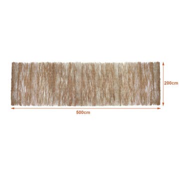 casa.pro Heidemat Brielle schutting 0,9kg/m² tuinscherm 5x2, Verzenden, Nieuw