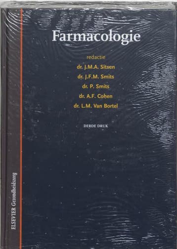 9789035226722 Farmacologie 3Dr | Tweedehands, Boeken, Verzenden, Zo goed als nieuw, J.M.A. Sitsen