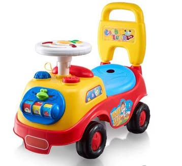 Peuter Ride-On Auto met Duwfunctie en Muziek, Kinderen en Baby's, Kinderkamer | Commodes en Kasten, Verzenden, Nieuw