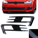 Grill-covers VW Golf VII 12-16, GTI-Look glans zwart, Ophalen of Verzenden, Nieuw