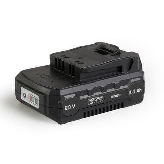 Accu met oplader | Wolfgang (20V, 2000 mAh, Led-indicator), Verzenden, Nieuw