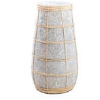 Bazar Bizar De Cutie Vaas - Betongrijs Naturel - L -, Ophalen of Verzenden, Zo goed als nieuw, Aardewerk of Porselein, Minder dan 50 cm