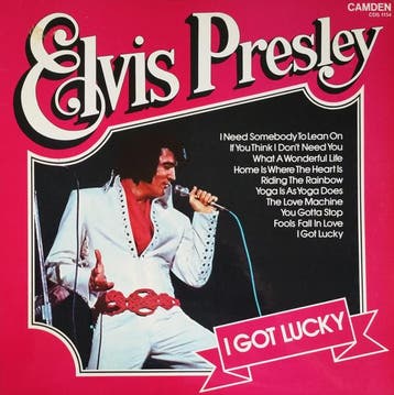 Elvis Presley - I Got Lucky, Ophalen of Verzenden, Gebruikt