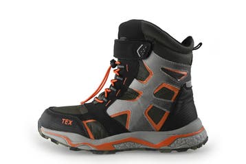Lurchi Veterboots Jongens in maat 38 Zwart, Verzenden, Jongen of Meisje, Schoenen, Zo goed als nieuw