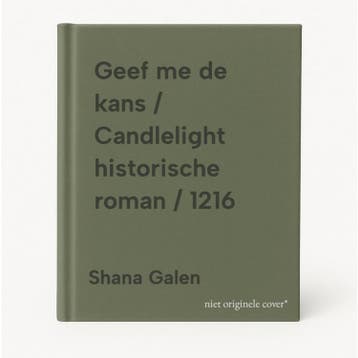 Geef me de kans / Candlelight historische roman / 1216, Boeken, Verzenden, Gelezen, Shana Galen