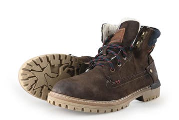 Mustang Veterboots in maat 42 Grijs, Overige kleuren, Verzenden, Boots, Mustang