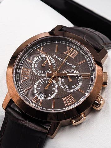 Saint Honoré - TROCADEO - Zonder minimumprijs - * BRAND NEW, Sieraden, Tassen en Uiterlijk, Horloges | Heren, Nieuw
