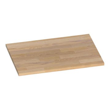 Brauer Ocean Slim Topblad - 60 cm - Vingerlas Eiken Grijs, Ophalen of Verzenden, Nieuw
