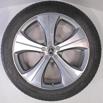 Mercedes GLS X167 21 inch velgen Michelin Zomerbanden Origin, Gebruikt, Velg(en), Zomerbanden, 21 inch