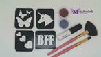 Glitter tattoo sets vanaf €6,99  voor meisjes en jongens, Ophalen of Verzenden, Nieuw