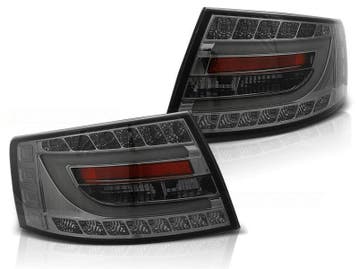 LED achterlichten Smoke geschikt voor Audi A6 C6 Sedan, Auto-onderdelen, Verzenden, Nieuw, Audi