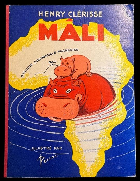 Henry Clerisse / Rene Pellos - Mali: le jeune - 1930, Antiek en Kunst, Antiek | Boeken en Bijbels