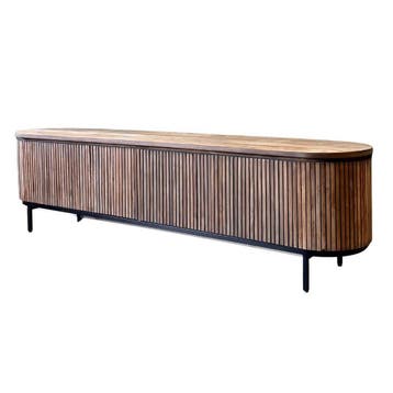 Tv-meubel Curve -  210 cmTV meubels, Ophalen of Verzenden, Nieuw