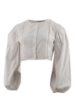 Na-kd Blouse in maat 36 Wit, Na-kd, Verzenden, Zo goed als nieuw, Wit