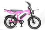 Moyaerd GTF Elektrische Fatbike 500WH 250W – Kelly Pink, Overige merken, Nieuw, Ophalen of Verzenden, 47 tot 51 cm