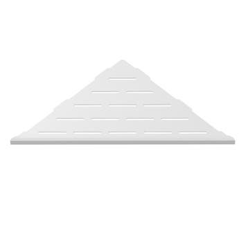 Stripe Corner hoekplanchet inbouw 25x25 mat wit, Verzenden, Nieuw