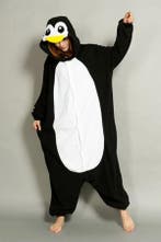 Onesie Zwarte Pinguin Pakje 98-104 Pinguinpak Kostuum Zwart, Ophalen of Verzenden, Nieuw