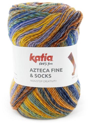 Katia Azteca Fine &amp; Socks - 41 Harvest Field - Superwa, Ophalen of Verzenden, Nieuw