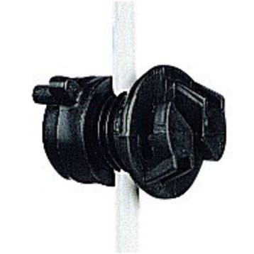 Gallagher Schroefisolator Zwart palen ø 4 - 10mm - 20 stuks, Ophalen of Verzenden, Nieuw