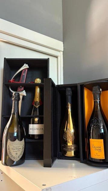 Dom Pérignon, Veuve Clicquot, Armand de Brignac, Bollinger -, Nieuw