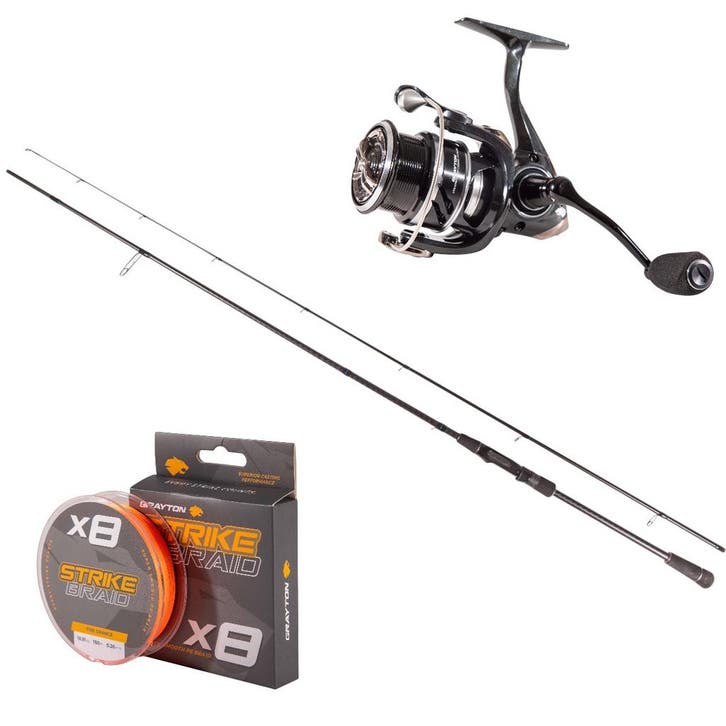 Grayton Chase Salt Spin Set 2.70m (10-35g), Watersport en Boten, Hengelsport | Algemeen, Nieuw, Verzenden