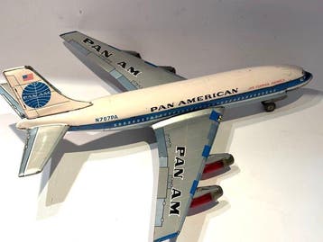 Line Mar - Blikken speelgoed - Boeing 707 Pan American JET