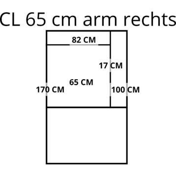 Leren elementenbank Match - cl 65 arm rechts, Industrieel, Modern, Scandinavisch, Nieuw, Leer, Ophalen of Verzenden
