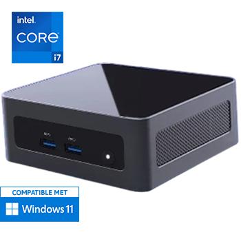 Mini PC -  Core i7 12700H - 16GB - 1000GB SSD - Mini PC, Nieuw