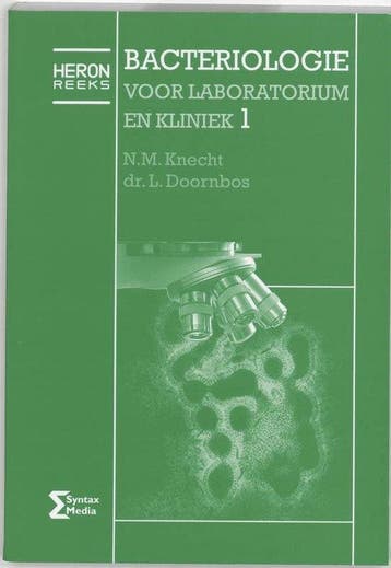 9789077423424 Heron-reeks - Bacteriologie voor laboratori..., Boeken, Verzenden, Zo goed als nieuw, N.M. Knecht