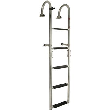 Opvouwbare Zwemtrap Rvs 5 Treden 111x25cm, Ophalen of Verzenden, Nieuw