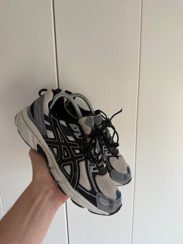 Asics Gel-Venture 6 – Grijs/Turquoise – Maat 37, Verzenden, Sneakers of Gympen, Grijs, Gedragen