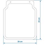 ProPlus Universele rubber spatlap - flexibel - 23 x 20 cm..., Auto diversen, Ophalen of Verzenden, Nieuw