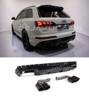 SQ7 Look Diffuser voor Audi Q7 4M Facelift SUV S line, Ophalen of Verzenden