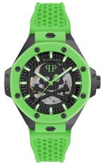 Philipp Plein PWPFA0624 Plein Skeleton Royal automatisch, Sieraden, Tassen en Uiterlijk, Overige merken, Staal, Verzenden, Polshorloge