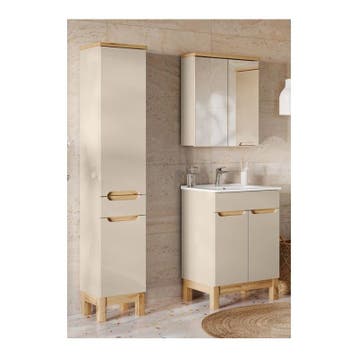Badkamermeubel Safina 60CM (Badkamermeubels), Huis en Inrichting, Badkamer | Badkamermeubels, Ophalen of Verzenden, Nieuw