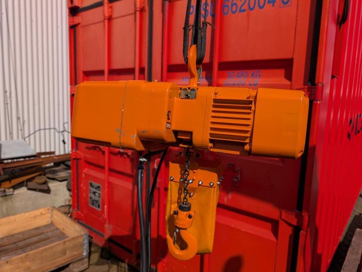 Elektrische Kettingtakel 250KG – 3 Fase – TXK® NIEUW, Doe-het-zelf en Verbouw, Lieren en Takels, Nieuw, Elektrisch, Ophalen