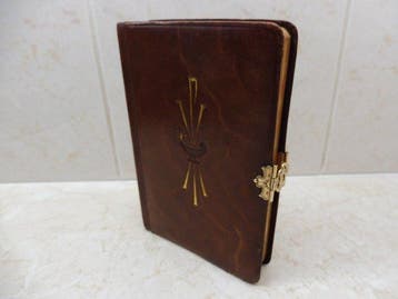 Gebedenboek met 14 krt. gouden sluiting - 585. goud -