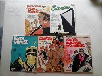 Corto Maltese - 5x B - 5 Album - Eerste druk - 1979/1981, Boeken, Nieuw