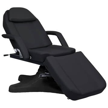 vidaXL Massagetafel 180x62x(86,5-118) cm zwart, Verzenden, Nieuw