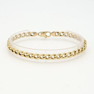 Armband - 14 karaat Geel goud, Sieraden, Tassen en Uiterlijk, Armbanden, Nieuw